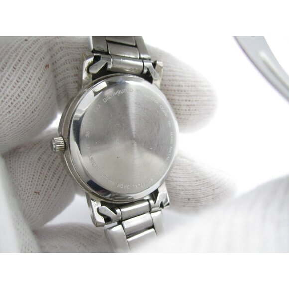 Women TFX by Bulova Quartz WR Analog 30mm Round Watch (H871) "New Battery" - Picture 3 of 9